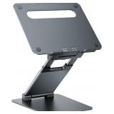 Nulaxy Pull-Out Height Adjustable Laptop Stand for