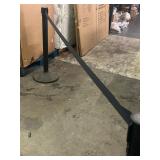 Crowd Control Warehouse Retractable Belt Stanchion