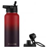 Funkrin Insulated Water Bottle with Straw Lid & Sp