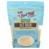 LOT OF 5 Bobs Red Mill High Fiber Oat Bran Hot Cer