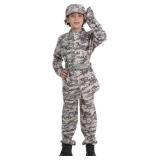 SIZE 12/14 years TOONRAIN Kids Army Costume Soldie