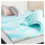 NEWBULIG 3 Inch Full Size Cooling Gel Memory Foam