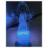 3D nightlight "just be yourself there is no one be