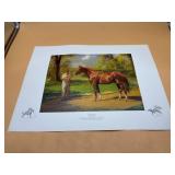 Secretariat Helen Hayse print 24"x18"