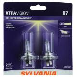 SYLVANIA H7 XtraVision Halogen Headlight Bulb, Hig