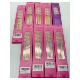 Large Lot of 9 Hair Tinsel, 8 PCs Holographic Rain