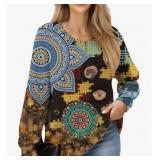Size Medium Oversized Sweaters for Women Chunky Wa