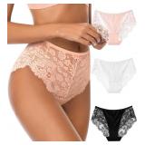 XL J-pone Sexy Lace Underwear for Women - High Was
