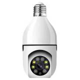 Light Bulb Security Camera, Full-HD 1080P 360 Degr