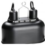 Simple Deluxe Dual Dome Reptile Light Fixture with