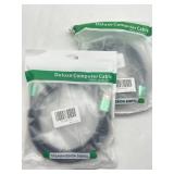 Lot of 2 Cables, Includes 8K 4K 10K HDTV Cable 48G