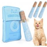 Lot Of 4 (Green) 3 Pack Catnip Toys for Cats, Funn