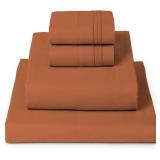 Mellanni Iconic 4-Piece, Ultra Soft Sheet Set (Kin