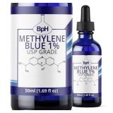 Methylene Blue (USP Grade) 1%, 50 mL (1.69 fl oz).