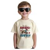 Size 130 Habudda Cowboy Shirt Toddler Boys Kids We
