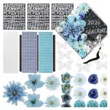 LOT OF 2  TKNOUS DIY Graduation Cap Decorations Ac