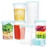 Vtopmart 12 Pack 32oz Soup Containers with Airtigh
