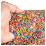 Rainbow Rice Sensory Bin Filler for Sensory Play 2