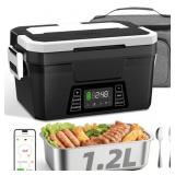 PINK in color Cordless Electric Lunch Box with APP
