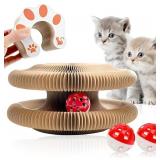 Kitty Kurlz Magic Organ Cat Scratcher Board Foldab