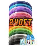 LOT OF 2  3D Pen Filament Refills, 15 Colors, 16 f