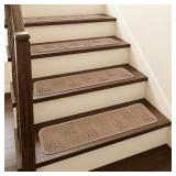 Stair Treads for Wooden Steps Non Slip Indoor, 8 x