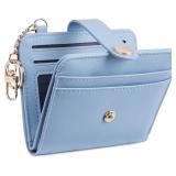 Lot of 2, POIUGOYA Slim Wallet for Women RFID Card