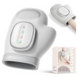 AIRSEE Rechargeable Hand Massager with Heat & Comp