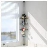 DEROFIT Shower Organizer Caddy 39-125" Stainless S