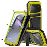 Lunivop for iPhone 17 Pro Max Metal Heavy Duty Cas