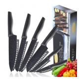 Knife Set, McCook 12-Piece Granite Kitchen Knife S