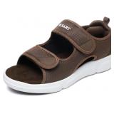 13 Diabetic Sandals for Men Wide Toe Summer Khaki