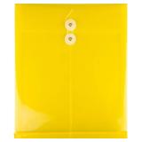 LOT OF 3  JAM PAPER Plastic Envelopes with Button
