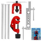 6 Piece Pipe Tool Set, Ratchet Pipe Bender, Copper