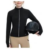 FitsT4 Sports Girls Fleece Equestrian Shirt Horse