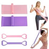 Figure 8 Resistance Bands with Handles, 4 Pack Wor