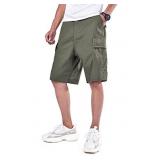 31" BACKBONE Mens Camouflage Cargo Shorts, Multi P