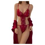 ONESIZE txsrbsj Women Lingerie One-Piece Lace Body