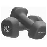 Passer Neoprene Dumbbell Pairs Hand Weights Set of