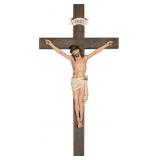 PLONKLY Crucifix Wall Cross - Hand Painted Crucifi