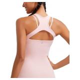Medium RUNNING GIRL Tank Tops with Built in Bras,W