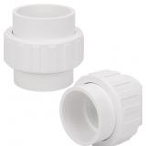 2 Pack 2" PVC Union Coupling Pipe Fitting (Socket