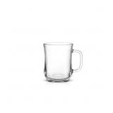 Diner Lead Free Glass Mug, 16 oz. Set of 4