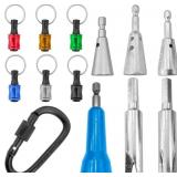 Wire Twister Tool for Drill - 6-in-1 Keychain Adap