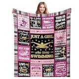 ZABAOBO Ice Skating Blanket Skate Lover Gifts for