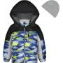 LONDON FOG Boys' Heavyweight Hooded Puffer Jacket