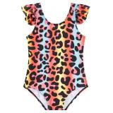 SIZE 3-4T ~ LIZENS Girls Swimwear One Piece Swimsu