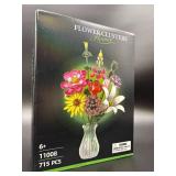 715Pcs Flower Building Blocks Set, Multiple Flower
