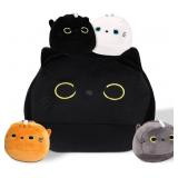 Black Cat Plush Toy Set 9