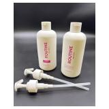 New Routine shampoo and conditioner set